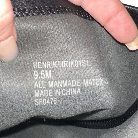 Steve Madden Henrik Black Boots 9.5 - Picture 4 of 4